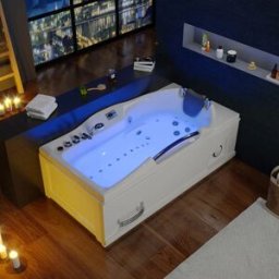 Distribain Baignoire Balnéo rectangulaire G-Fidji ST 30 jets Whirlpool