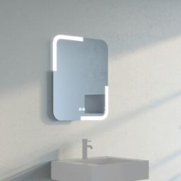 Distribain Miroir Rectangulaire avec LED PRISMA_600