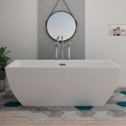 Distribain Baignoire îlot Luciana