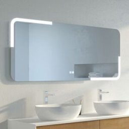 Distribain Miroir Rectangulaire avec LED PRISMA_1600