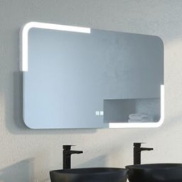 Distribain Miroir Rectangulaire avec LED PRISMA_1200