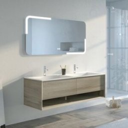 Distribain Meuble salle de bain PORTOFINO 1400 Scandinave