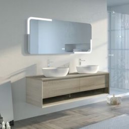 Distribain Meuble salle de bain SANZA 1600 Scandinave