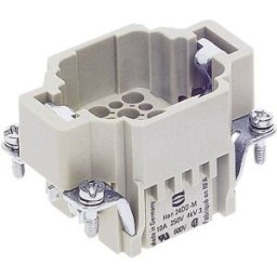 HARTING 09160243001 Insert mâle Han® DD 24 + PE à sertir 1 pc(s)