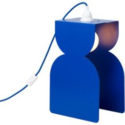 ATELIER DOBRA - Lampe de table Lanterna - Bleu - Acier thermolaqué - Designer Sacha Wolf