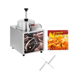 Distributeur de sauce - avec fonction de réchauffage - Fromage à nachos - Chocolat - 3,3 l