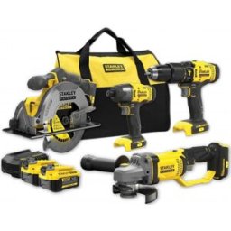 Stanley SFMCK469M2-QW FatMax V20 Set outils sans fil (18V/2x4,0Ah), sac