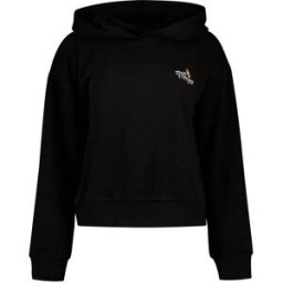 Only Sweat à Capuche Mie Black / Print Fabulous XS Femme