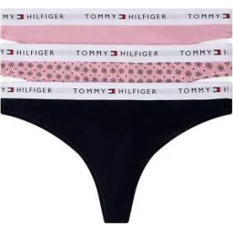 Tommy Hilfiger String Uw0uw05530 3 Unités Mystic Orchid / Daisy / Desert Sky M Femme