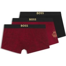 Boss Boxers Cny 10267312 01 3 Unités Open Red 645 S Homme