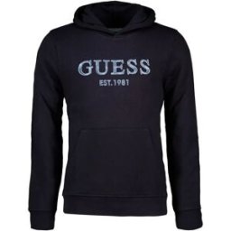 Guess Sweat à Capuche Beau Smart Blue XL Homme