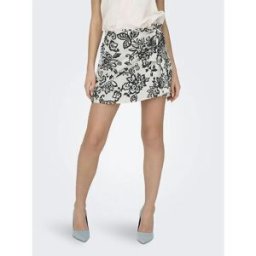 Only Short Kiera Black / Aop Paisley Flower S Femme