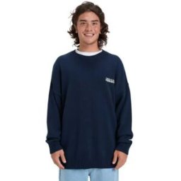 Quiksilver Sweat-shirt Devils Dark Navy L Homme
