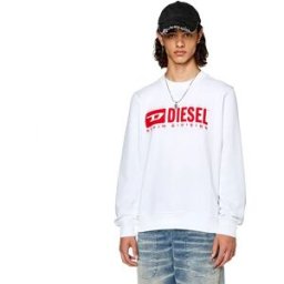 Diesel Sweat-shirt Ginn L8 White S Homme