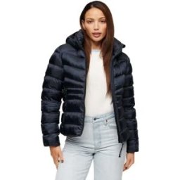 Superdry Veste Fuji Quilt Padded Eclipse Navy 2XS Femme