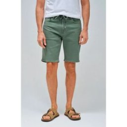 Salsa Jeans Short De Sport S-activ Dark Green 34 Homme