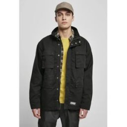 Urban Classics Veste Big M-65 Black L Homme