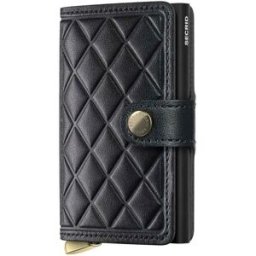 Secrid Portefeuille En Cuir Miniwallet Emboss Diamond Black+ One Size Homme,Femme