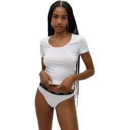 Hugo String Stripe 3 Unités Open Miscellaneous S Femme