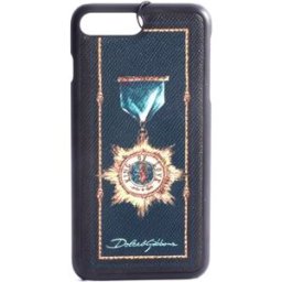 Dolce & Gabbana Coque De Téléphone 731753 Iphone 7/8 Plus Navy Blue One Size Homme