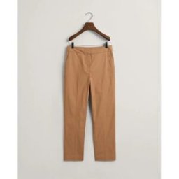Gant Pantalon D1. Slim Cigarette Slack Warm Khaki 40 Femme