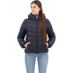 Superdry Veste Fuji Padded Eclipse Navy 2XS Femme