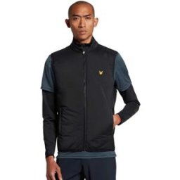 Lyle & Scott Gilet Jet Black M Homme