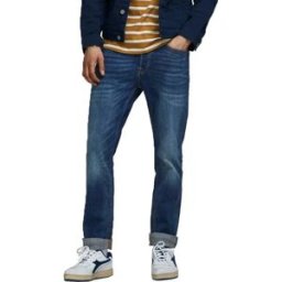 Jack & Jones Jean Tim Original Am 782 50sps Slim Straight Fit Blue Denim 34 Homme