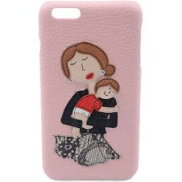 Dolce & Gabbana Coque De Téléphone 731746 Iphone 6/6s Plus Pink One Size Femme