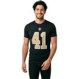 Nike T-shirt à Manches Courtes New Orleans Saints Nfl Black M Homme