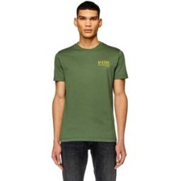 Diesel T-shirt à Manches Courtes Diegor K72 Bronze Green S Homme
