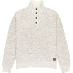 Quiksilver Cardigan Boulevard Des Plages Snow White Heather 2XL Homme