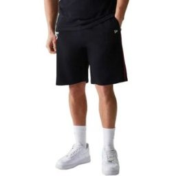 New Era Short Nba Piping Chicago Bulls Black S Homme