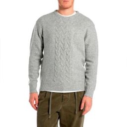Replay Pull Uk4871.000.g23894 Light Grey Melange M Homme,Femme
