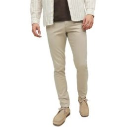 Jack & Jones Pantalon Marco Bowie Sa Navy Blazer Slim Oxford Tan 34 Homme
