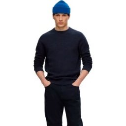 Selected Pull Ross Dark Sapphire XL Homme