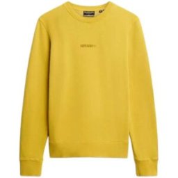 Superdry Sweat-shirt Micro Logo Oil Yellow 2XL Homme
