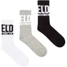 Diesel Chaussettes 00sayj-2qatv Ray 3 Paires Multicolor E3843 EU 35-38 Homme