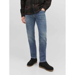 Jack & Jones Jean Tim Jjdavis Jj 974 Sn Blue Denim 29 Homme