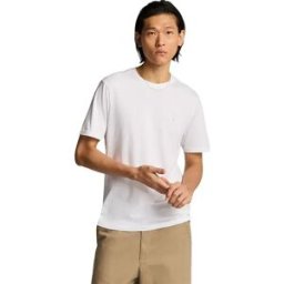 Lyle & Scott T-shirt à Manches Courtes Superfine White 2XL Homme