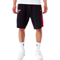 New Era Short De Sport Nba Mesh Panel Os Chicago Bulls Black XL Homme