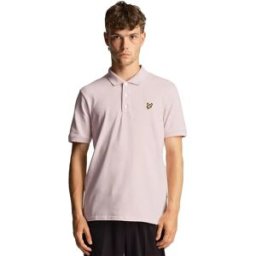 Lyle & Scott Polo à Manches Courtes Plain Pink XL Homme
