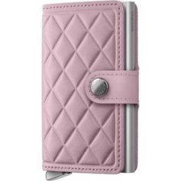 Secrid Portefeuille En Cuir Miniwallet Emboss Diamond Rose+ One Size Homme,Femme
