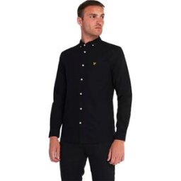 Lyle & Scott Chemise à Manches Longues Lw1302v Black S Homme