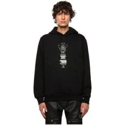 Diesel Sweat à Capuche Girk N3 Black XS Homme