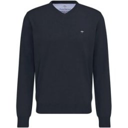 Fynch Hatton Pull à Col En V Sfpk211 Navy 2XL Homme