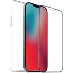 Muvit Coque Et Protection D´écran En Verre Pour Iphone 12/12 Pro Clear One Size unisex