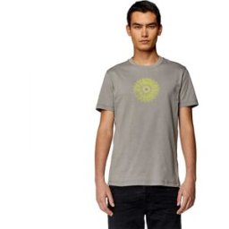 Diesel T-shirt à Manches Courtes Diegor K71 Frost Gray S Homme