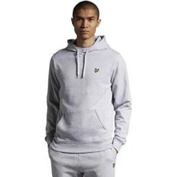 Lyle & Scott Sweat à Capuche Ml416vog Light Grey Marl L Homme