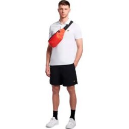 Lyle & Scott Short De Bain Plain Jet Black S Homme